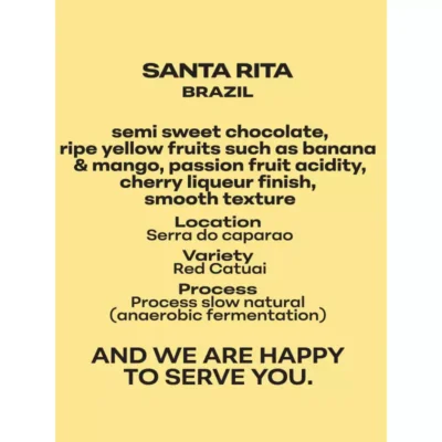 Santa Rita - Brazil | Red Catuai